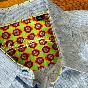Robert Graham dress shirt Sz L